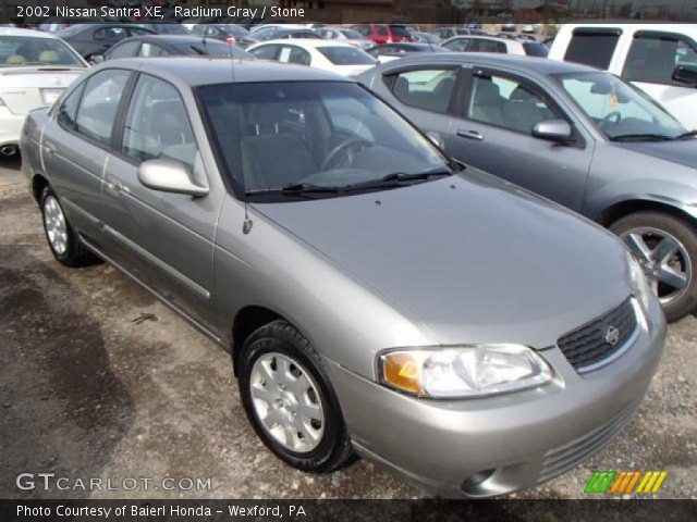 2002 Nissan Sentra XE in Radium Gray