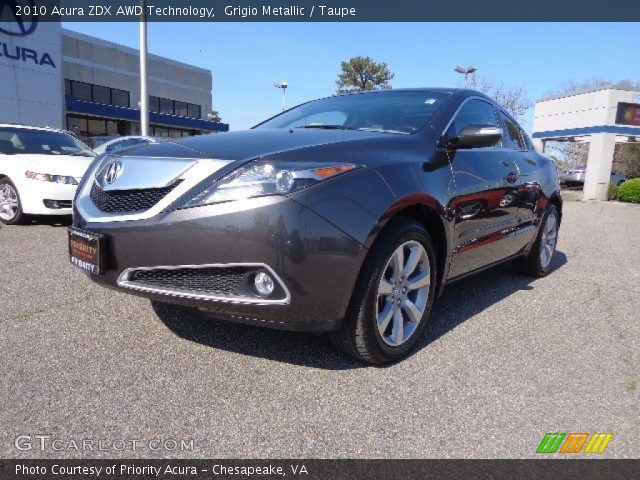 2010 Acura ZDX AWD Technology in Grigio Metallic