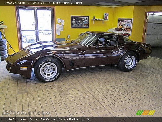 1980 Chevrolet Corvette Coupe in Dark Claret