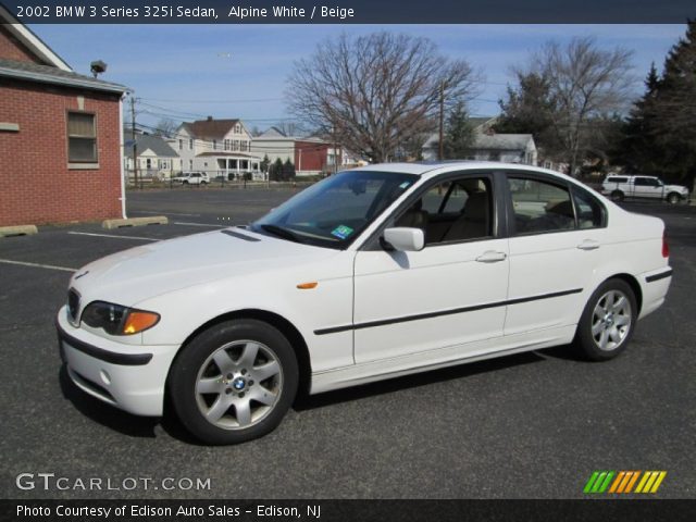 2002 BMW 3 Series 325i Sedan in Alpine White