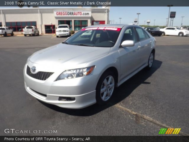 2008 Toyota Camry SE in Classic Silver Metallic