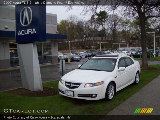 2007 Acura TL 3.2 in White Diamond Pearl