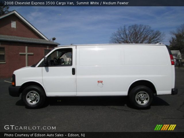 2008 Chevrolet Express 3500 Cargo Van in Summit White