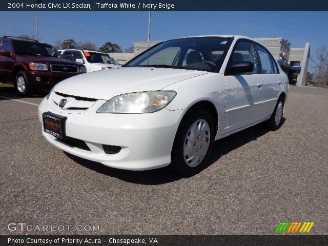 2004 Honda Civic LX Sedan in Taffeta White