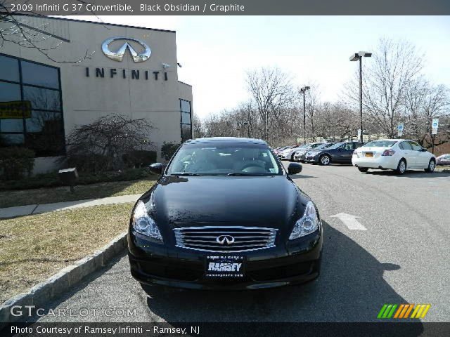2009 Infiniti G 37 Convertible in Black Obsidian