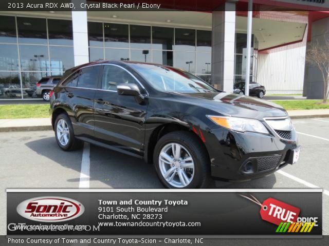 2013 Acura RDX AWD in Crystal Black Pearl