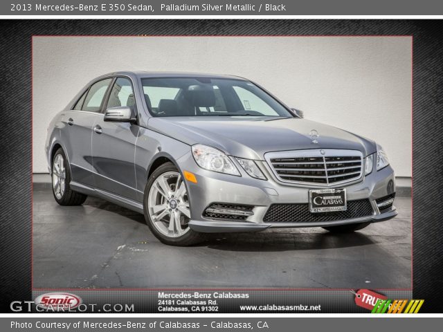 2013 Mercedes-Benz E 350 Sedan in Palladium Silver Metallic