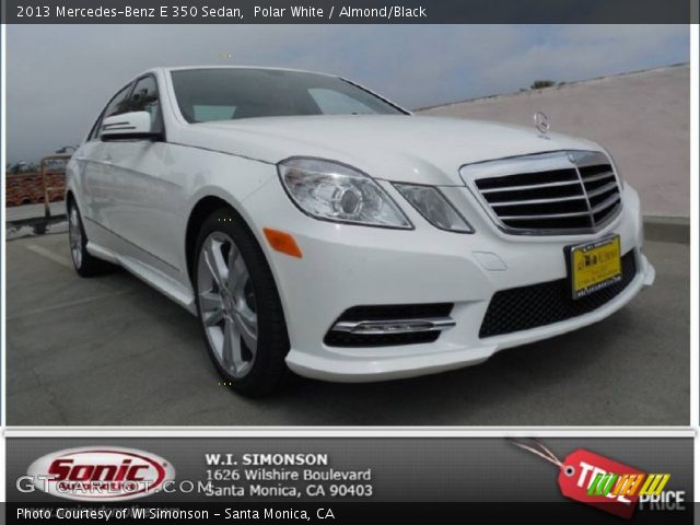 2013 Mercedes-Benz E 350 Sedan in Polar White