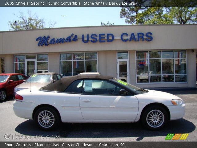 2005 Chrysler Sebring Touring Convertible in Stone White