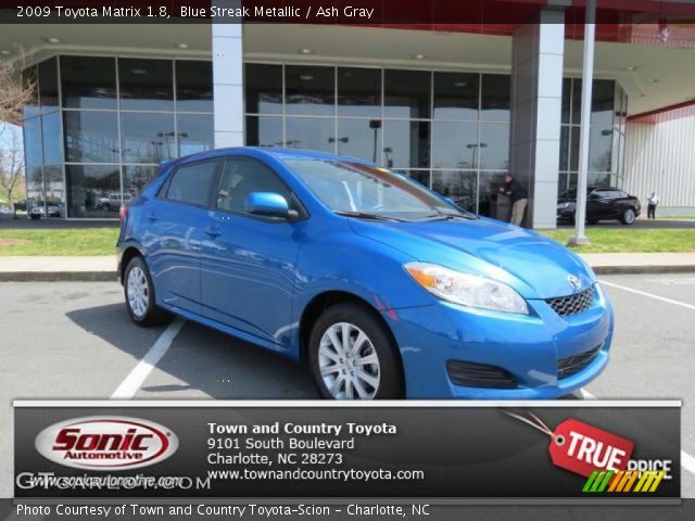 2009 Toyota Matrix 1.8 in Blue Streak Metallic