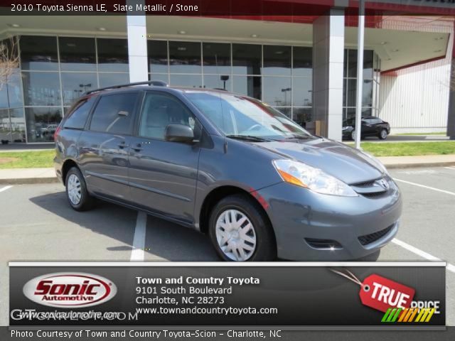 2010 Toyota Sienna LE in Slate Metallic