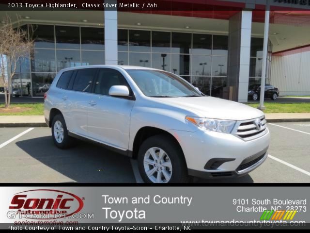 2013 Toyota Highlander  in Classic Silver Metallic