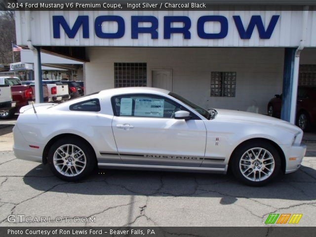 2014 Ford Mustang V6 Premium Coupe in Ingot Silver