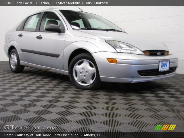 2002 Ford Focus LX Sedan in CD Silver Metallic