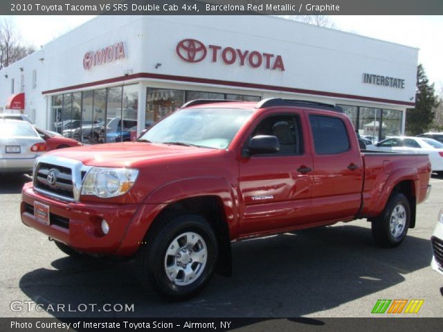 2010 Toyota Tacoma V6 SR5 Double Cab 4x4 in Barcelona Red Metallic