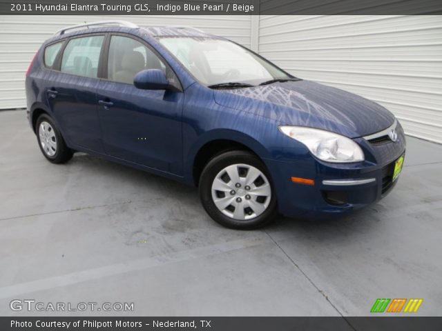 2011 Hyundai Elantra Touring GLS in Indigo Blue Pearl