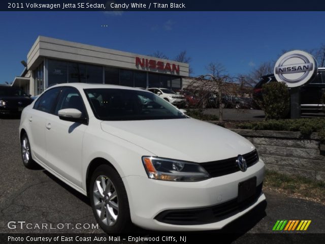 2011 Volkswagen Jetta SE Sedan in Candy White