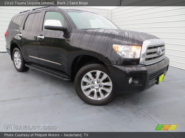 2010 Toyota Sequoia Limited in Black