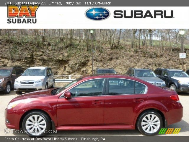 2011 Subaru Legacy 2.5i Limited in Ruby Red Pearl