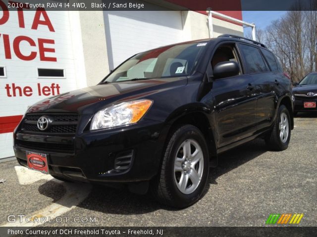 2010 Toyota RAV4 I4 4WD in Black
