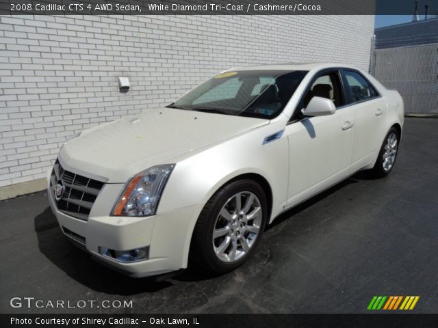 2008 Cadillac CTS 4 AWD Sedan in White Diamond Tri-Coat