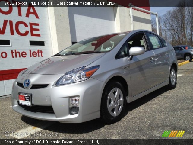 2011 Toyota Prius Hybrid II in Classic Silver Metallic