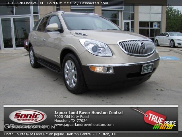 2011 Buick Enclave CXL in Gold Mist Metallic