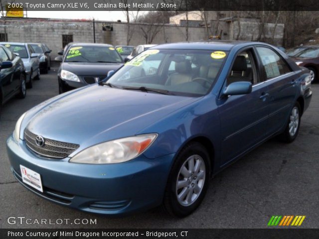 2002 Toyota Camry XLE V6 in Catalina Blue Metallic
