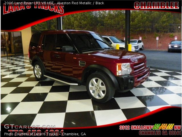 2006 Land Rover LR3 V8 HSE in Alveston Red Metallic
