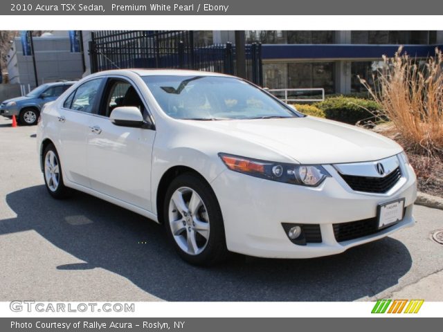 2010 Acura TSX Sedan in Premium White Pearl