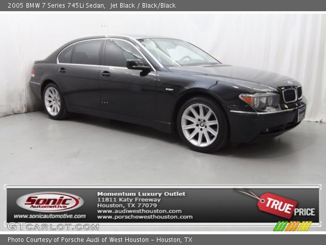 2005 BMW 7 Series 745Li Sedan in Jet Black