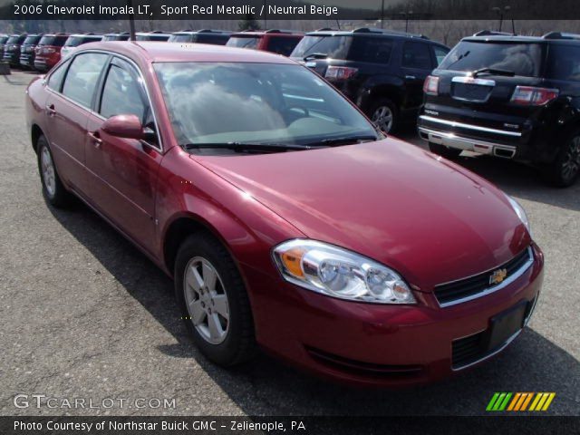 2006 Chevrolet Impala LT in Sport Red Metallic