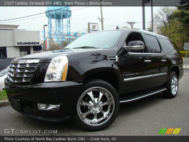 2007 Cadillac Escalade ESV AWD in Black Raven