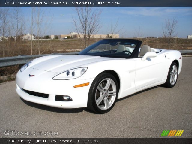 2009 Chevrolet Corvette Convertible in Arctic White