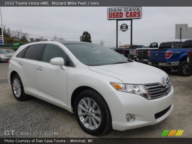 2010 Toyota Venza AWD in Blizzard White Pearl
