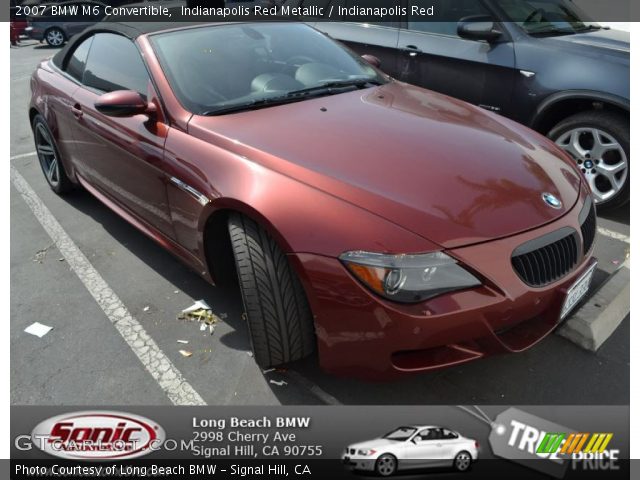 2007 BMW M6 Convertible in Indianapolis Red Metallic