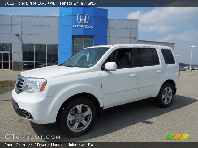 2013 Honda Pilot EX-L 4WD in Taffeta White