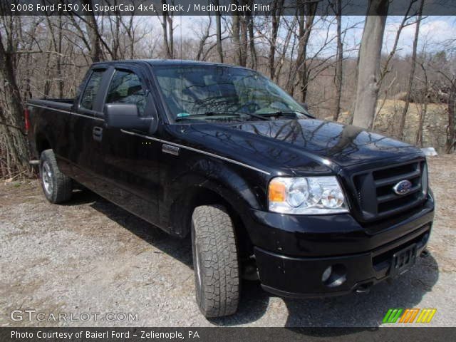 2008 Ford F150 XL SuperCab 4x4 in Black