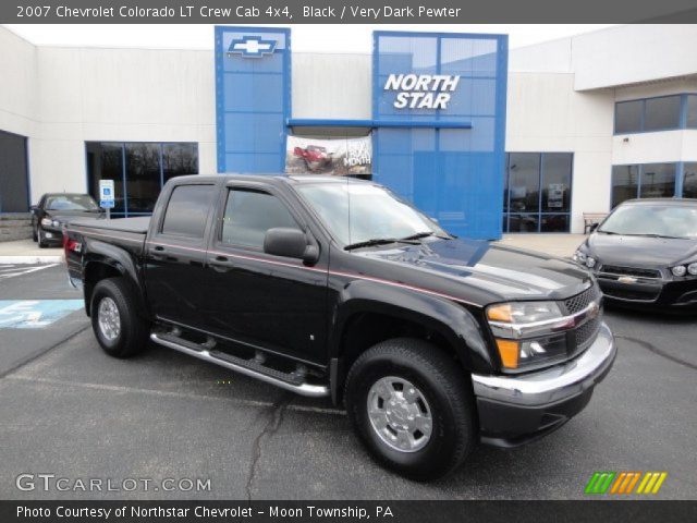 2007 Chevrolet Colorado LT Crew Cab 4x4 in Black