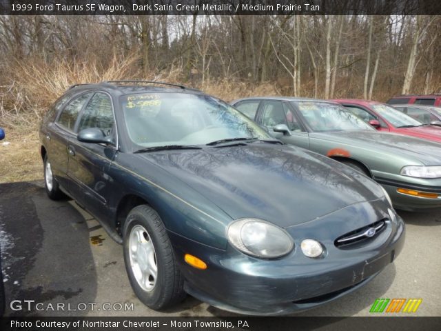 1999 Ford Taurus SE Wagon in Dark Satin Green Metallic