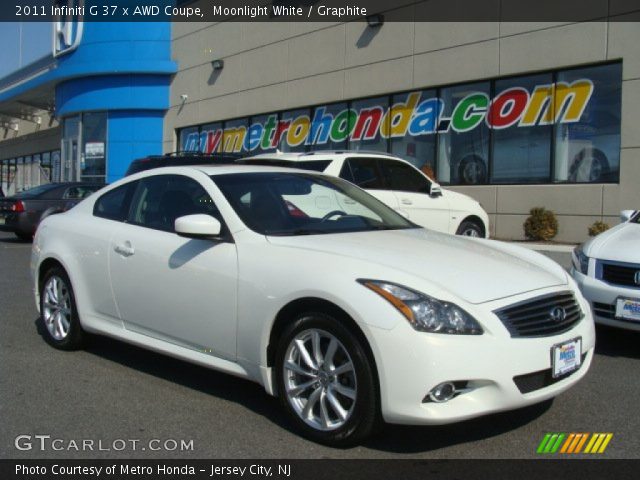 2011 Infiniti G 37 x AWD Coupe in Moonlight White