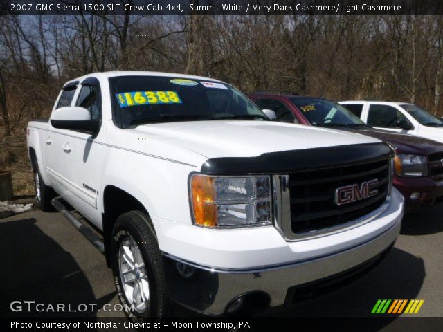 2007 GMC Sierra 1500 SLT Crew Cab 4x4 in Summit White