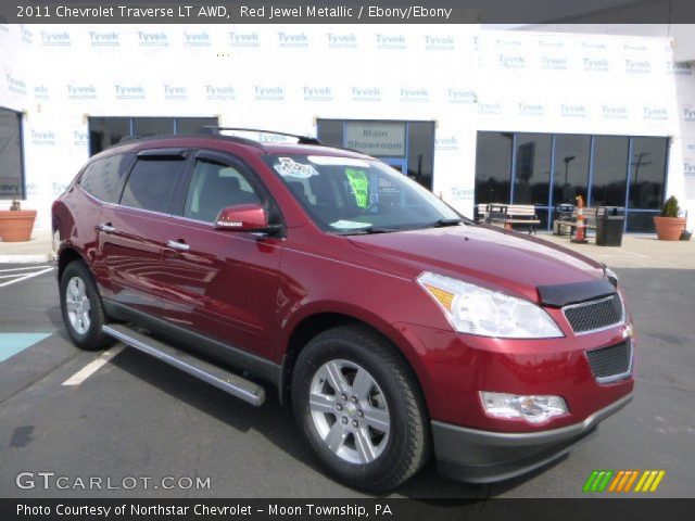 2011 Chevrolet Traverse LT AWD in Red Jewel Metallic