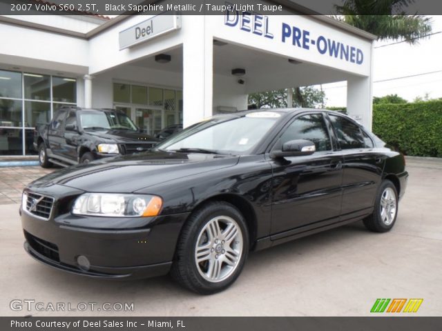 2007 Volvo S60 2.5T in Black Sapphire Metallic