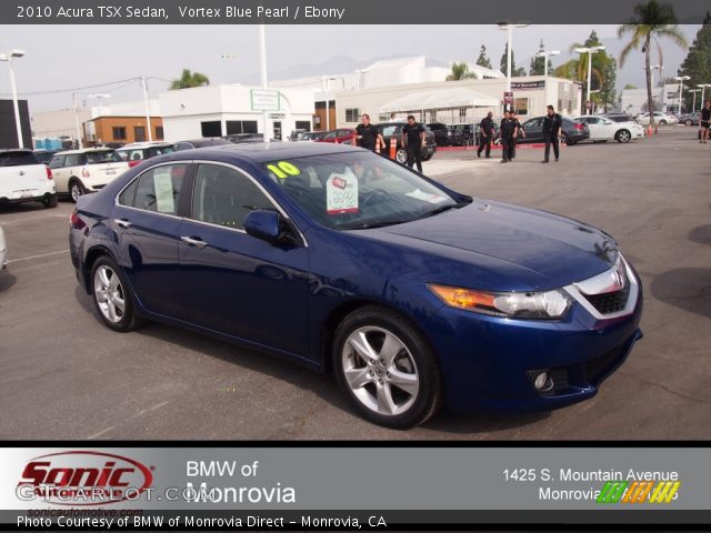 2010 Acura TSX Sedan in Vortex Blue Pearl