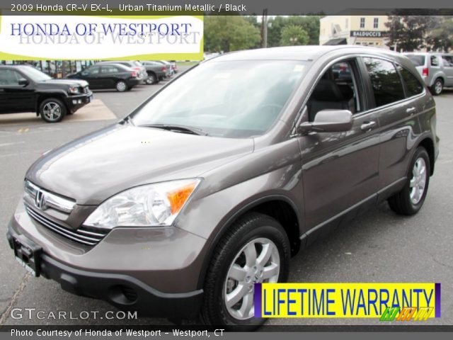 2009 Honda CR-V EX-L in Urban Titanium Metallic