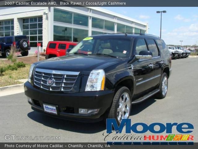 2007 Cadillac Escalade AWD in Black Raven