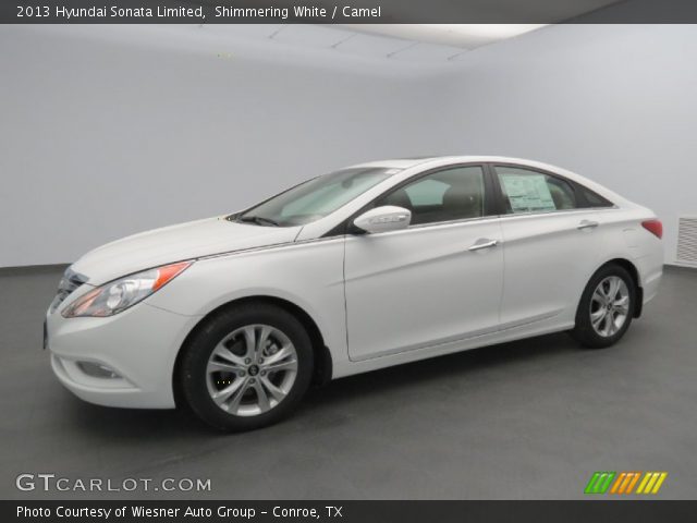 2013 Hyundai Sonata Limited in Shimmering White