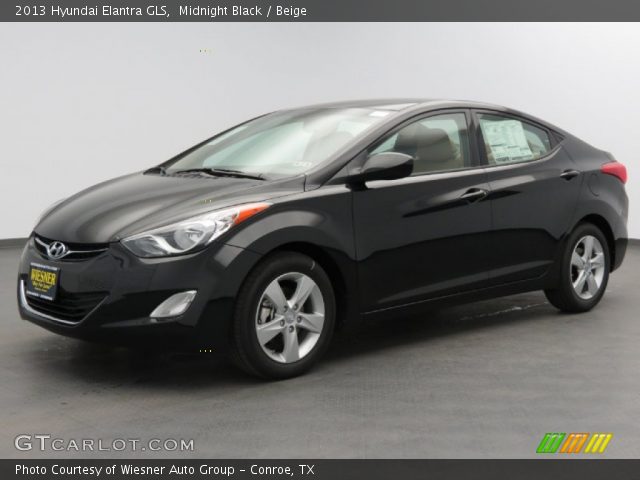2013 Hyundai Elantra GLS in Midnight Black