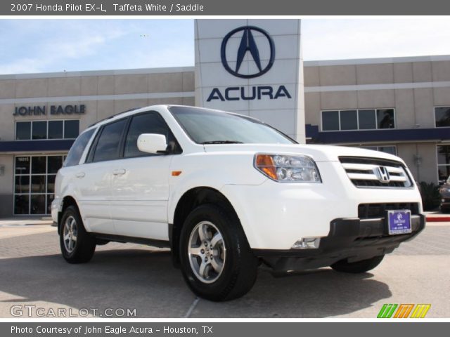 2007 Honda Pilot EX-L in Taffeta White